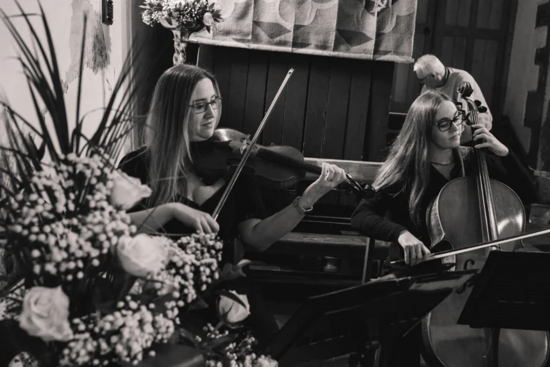 Luxury Live Wedding Music with Professional Violin & Cello Duo
