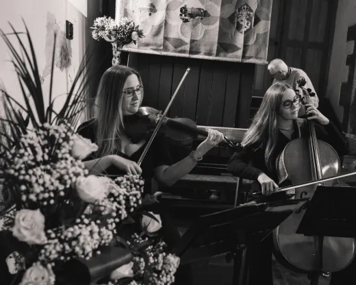 Luxury Live Wedding Music with Professional Violin & Cello Duo
