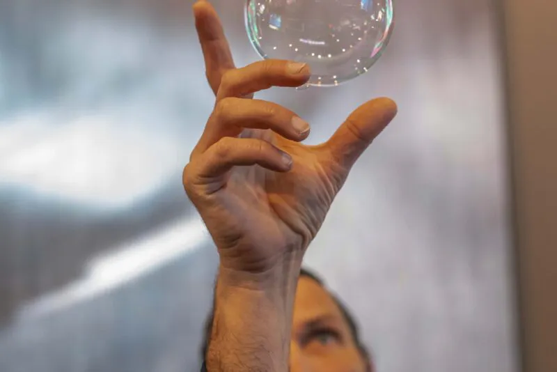 Bubble-magic-being-performed-by-magician-Sieko--scaled