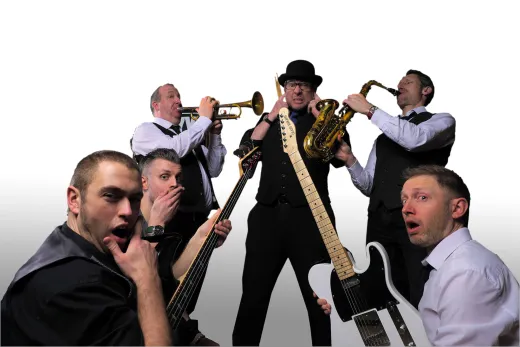 6 Piece Rock, Pop, Indie Band with Brass (Saxophone and Trumpet)