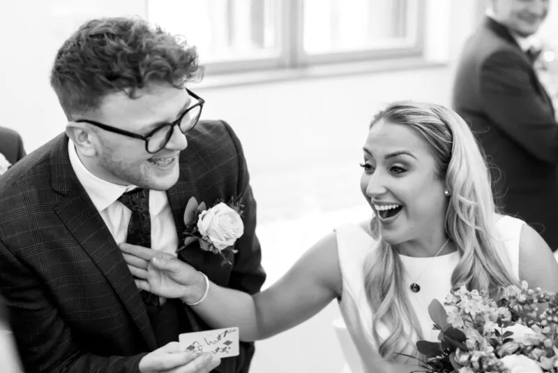 Close up Wedding Magician