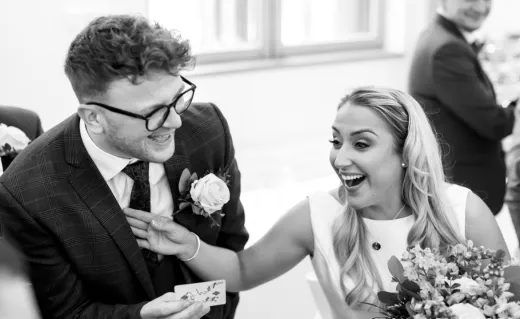 Close up Wedding Magician