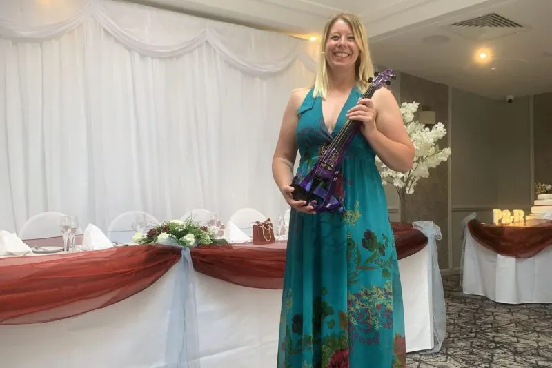 Acoustic & Electric Violinist: Ceremony & Reception Drinks