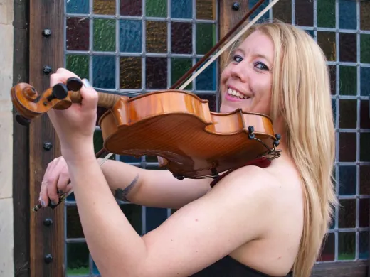 Acoustic & Electric Violinist: Ceremony & Reception Drinks