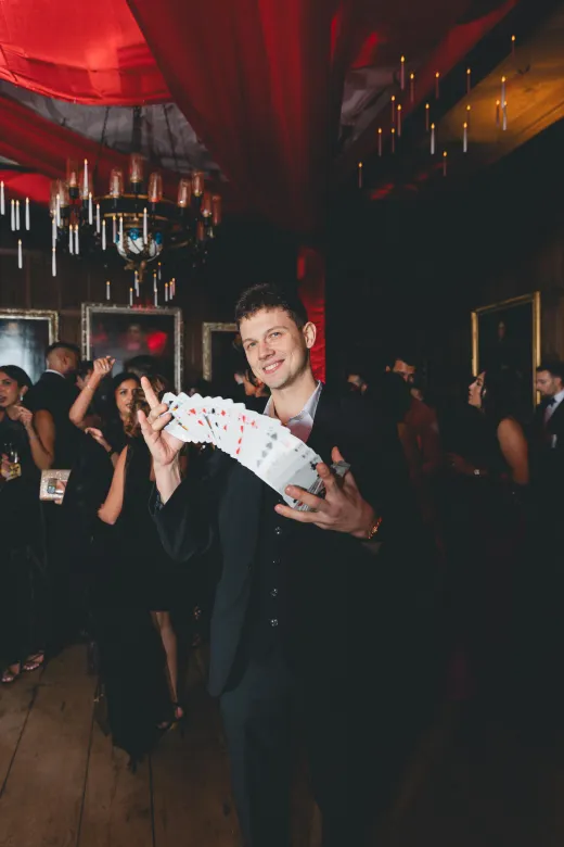 Mix and Mingle with Guests/ Reception Close up Magic