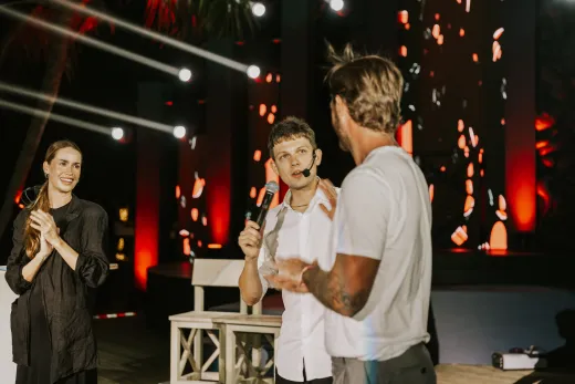 Interactive Magic Performance by Yev