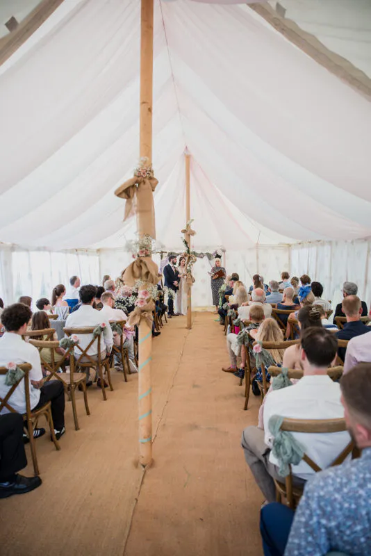 Bohemian Wedding near Winchester