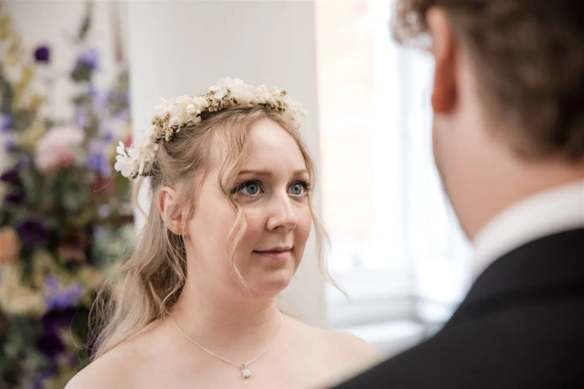 Intimate ceremony at Salisbury Registrar Office