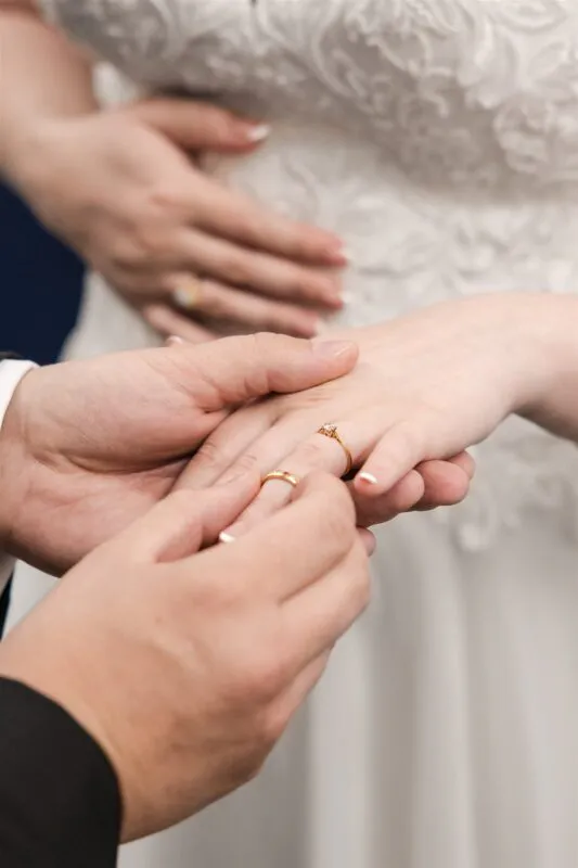Intimate ceremony at Salisbury Registrar Office