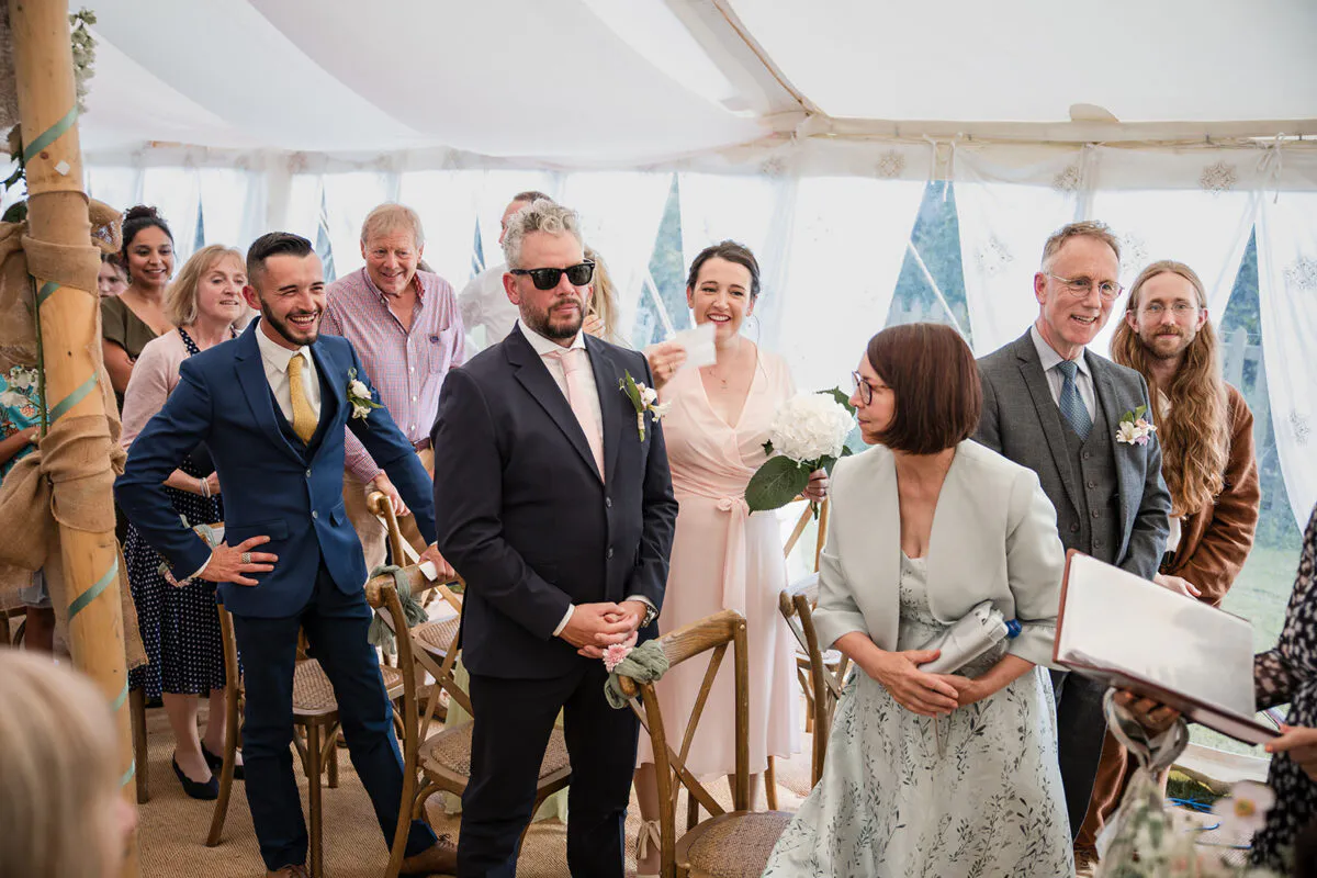 Bohemian Wedding near Winchester