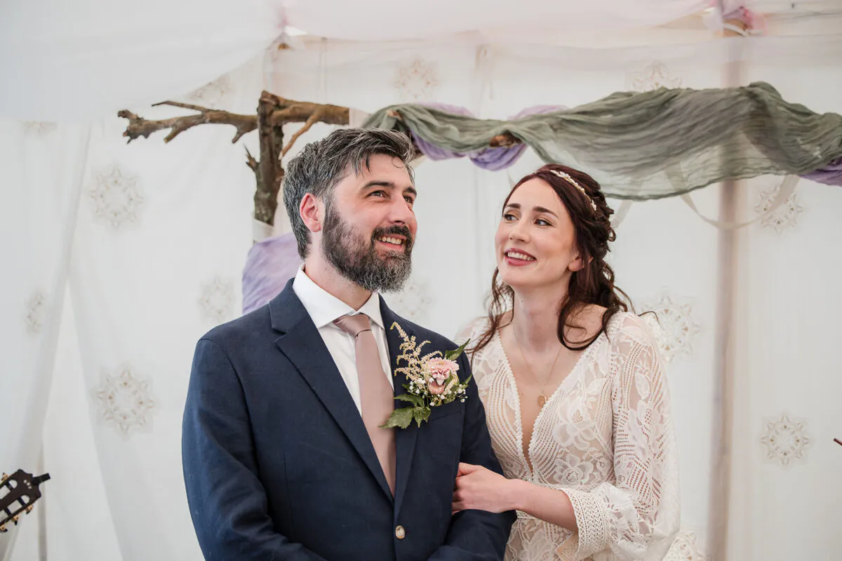 Bohemian Wedding near Winchester
