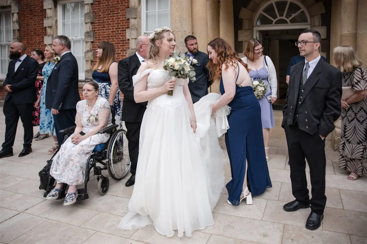 Intimate ceremony at Salisbury Registrar Office