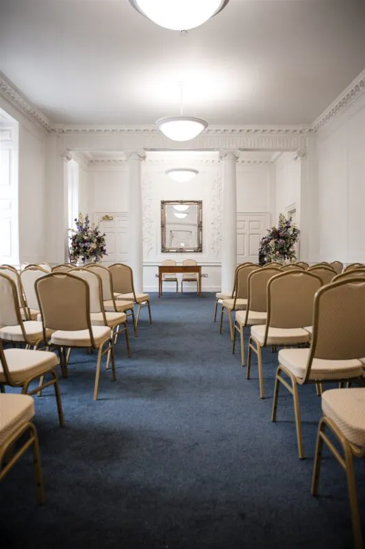 Intimate ceremony at Salisbury Registrar Office