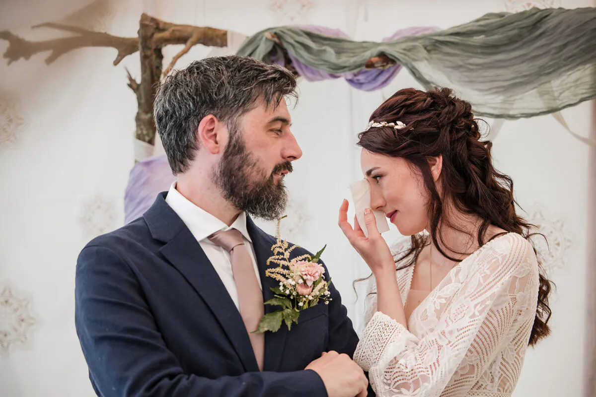 Bohemian Wedding near Winchester