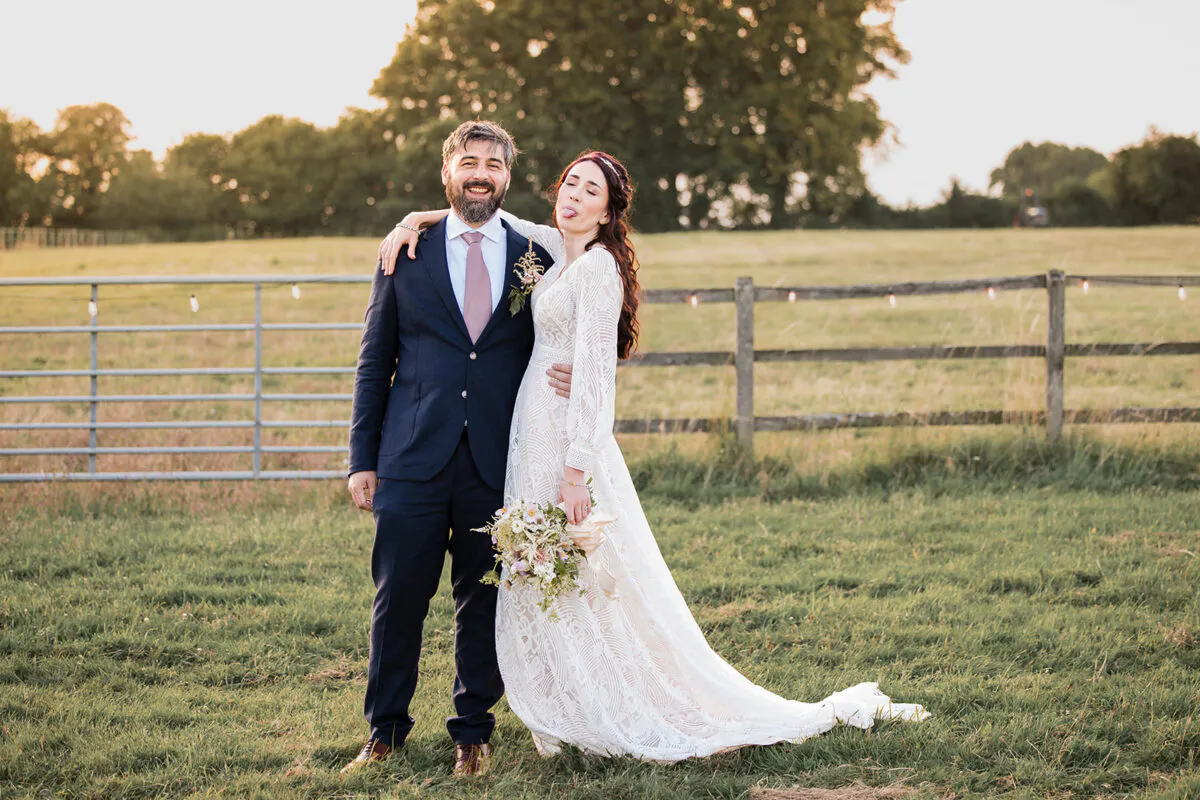 Bohemian Wedding near Winchester