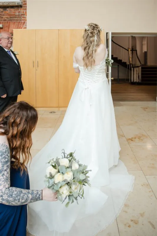 Intimate ceremony at Salisbury Registrar Office