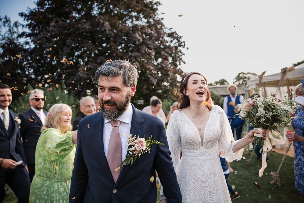 Bohemian Wedding near Winchester