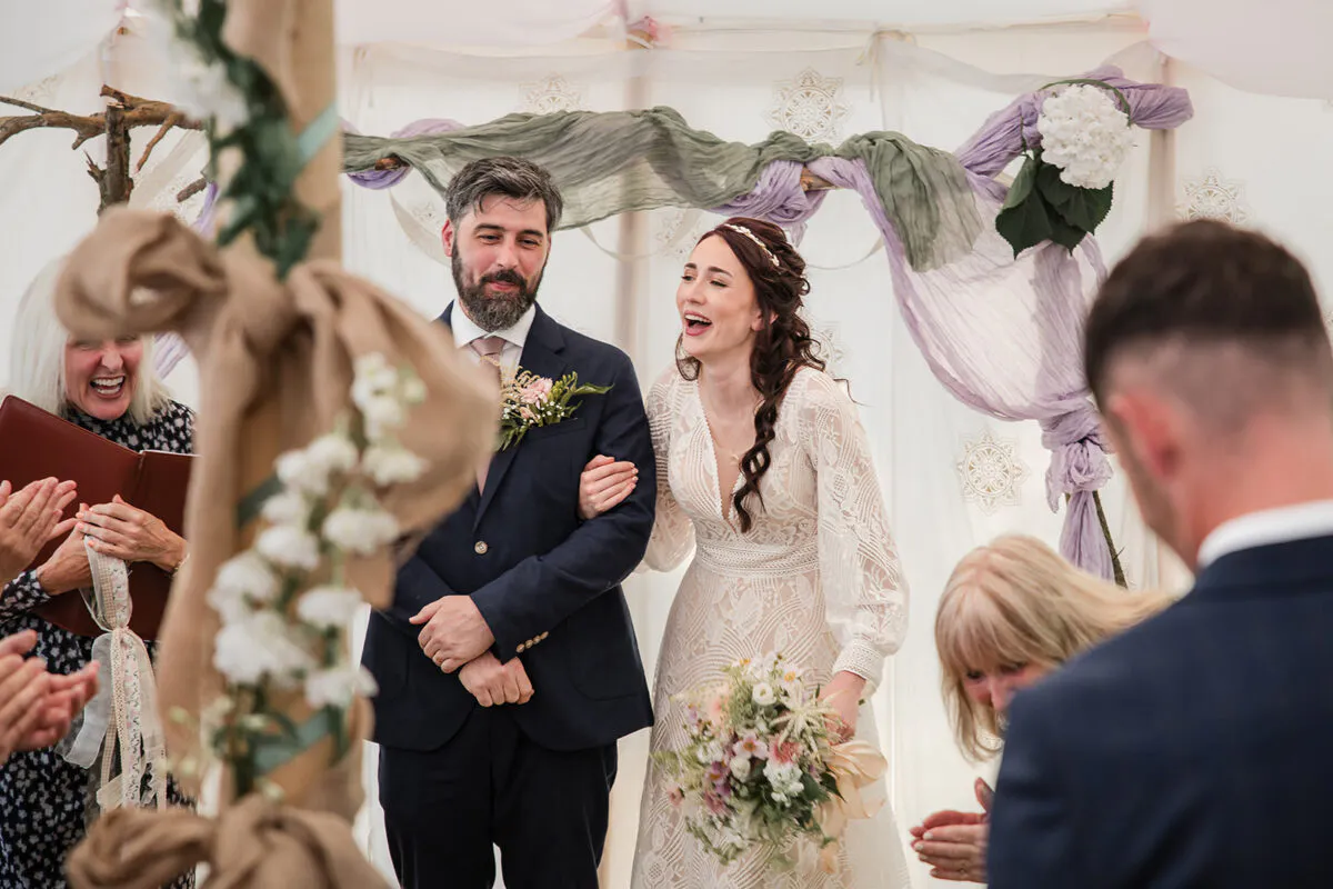 Bohemian Wedding near Winchester