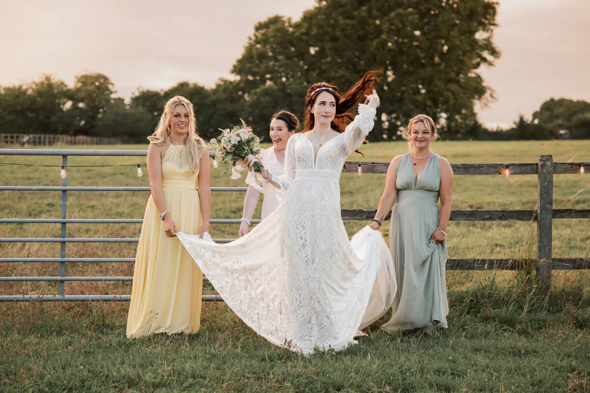 Bohemian Wedding near Winchester