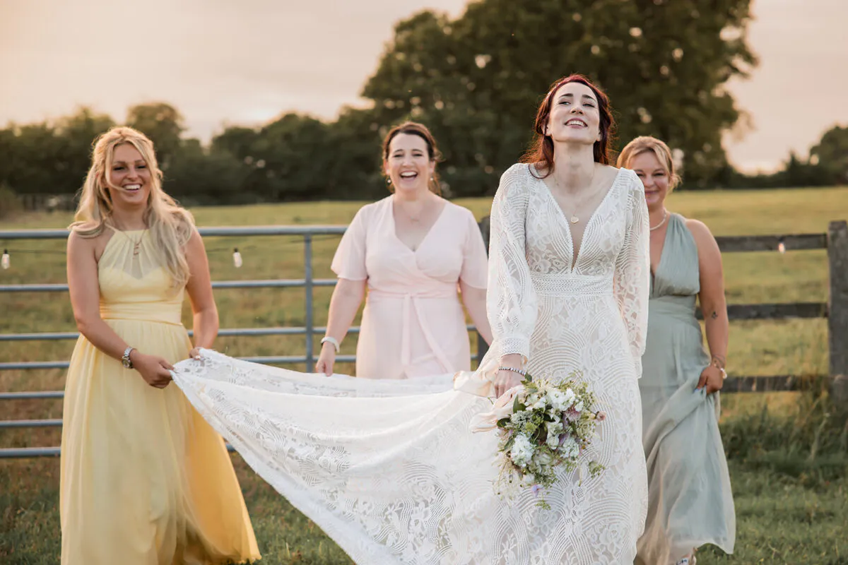Bohemian Wedding near Winchester