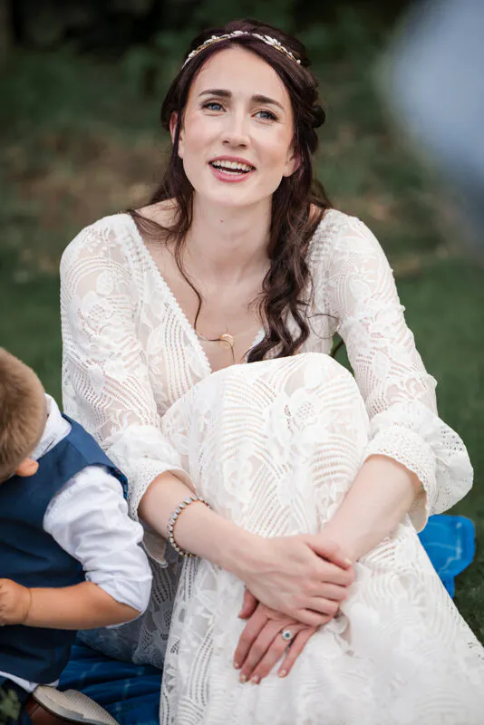 Bohemian Wedding near Winchester