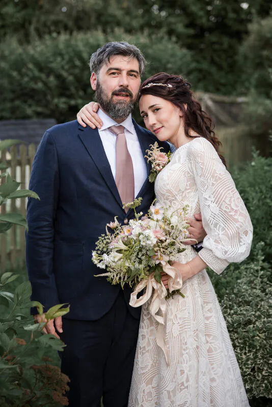 Bohemian Wedding near Winchester