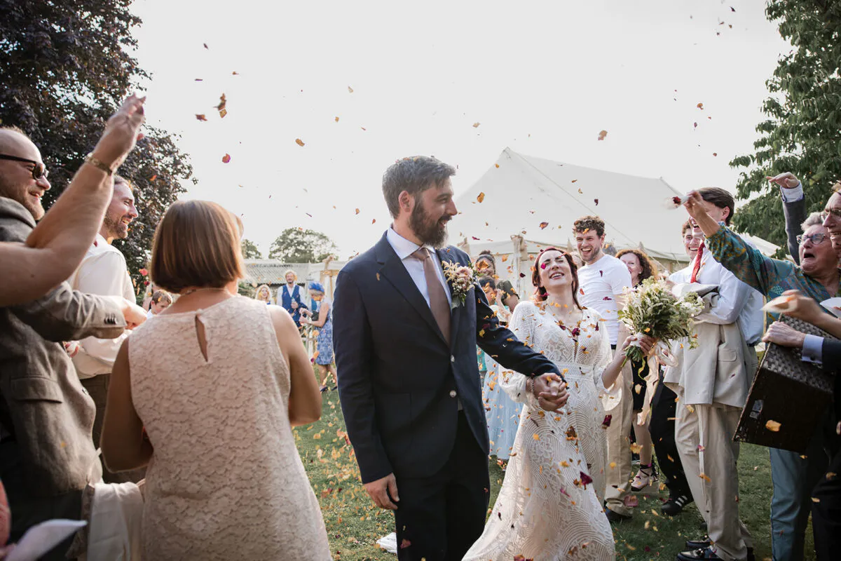 Bohemian Wedding near Winchester