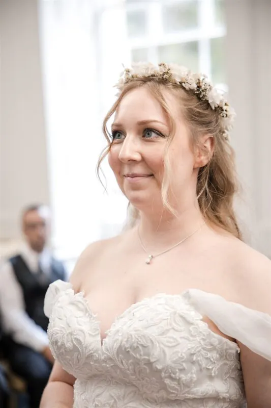 Intimate ceremony at Salisbury Registrar Office