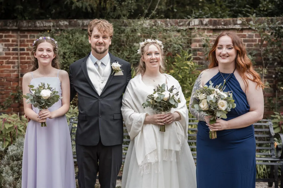 Intimate ceremony at Salisbury Registrar Office