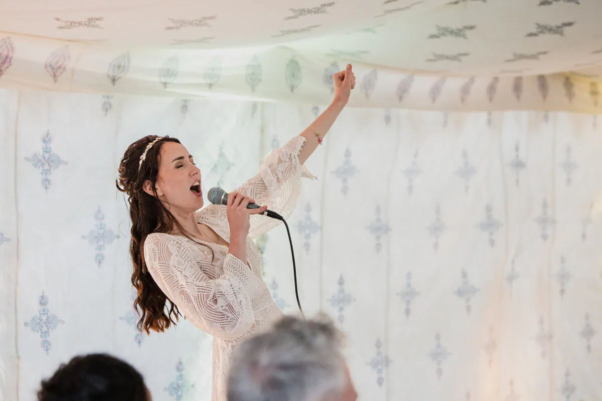 Bohemian Wedding near Winchester