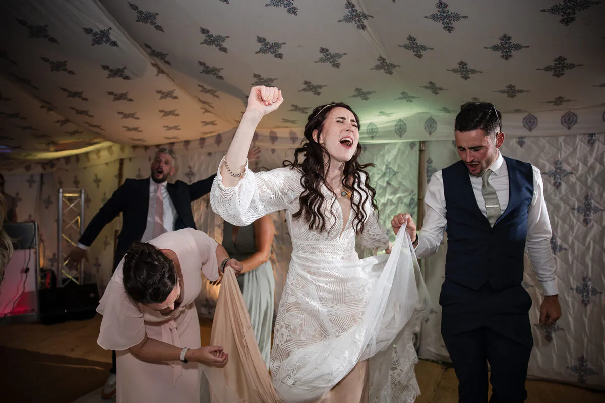 Bohemian Wedding near Winchester