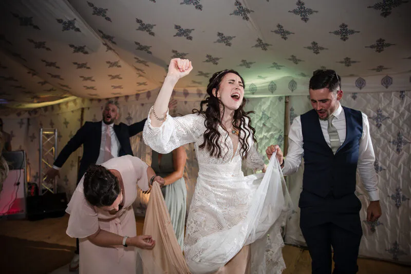 Bohemian Wedding near Winchester