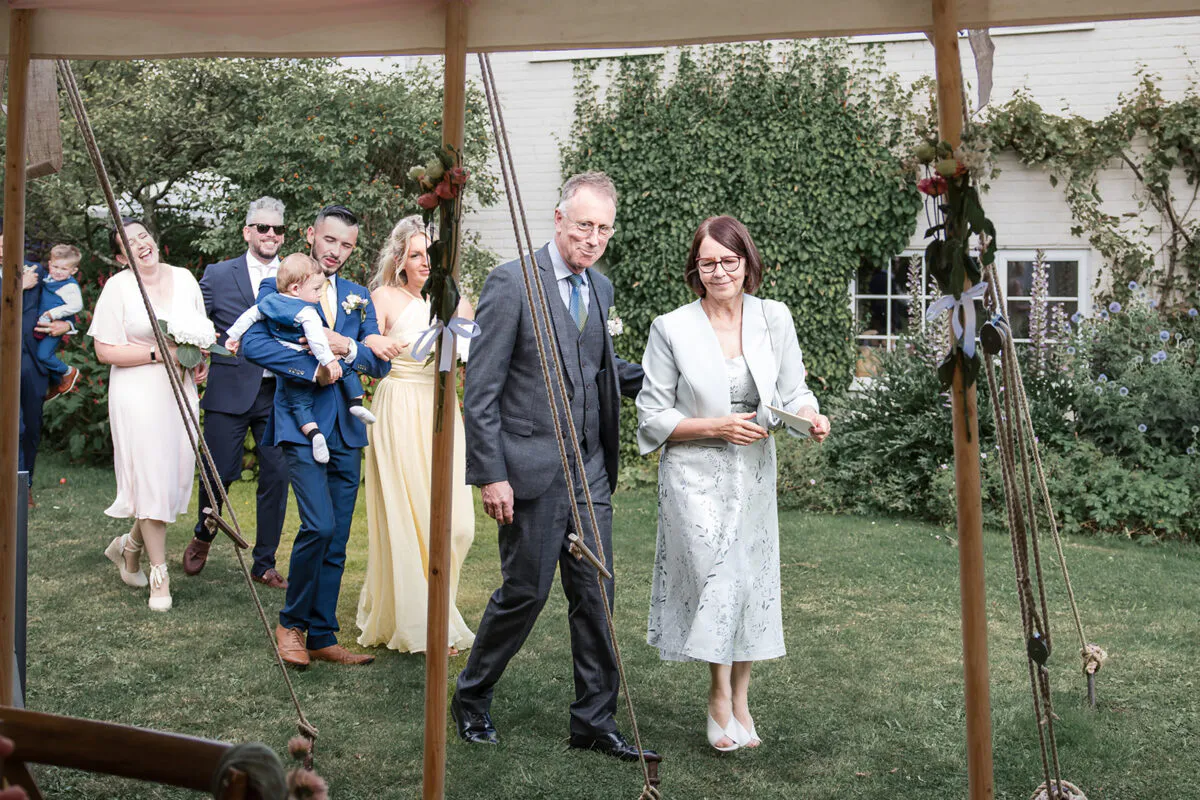 Bohemian Wedding near Winchester