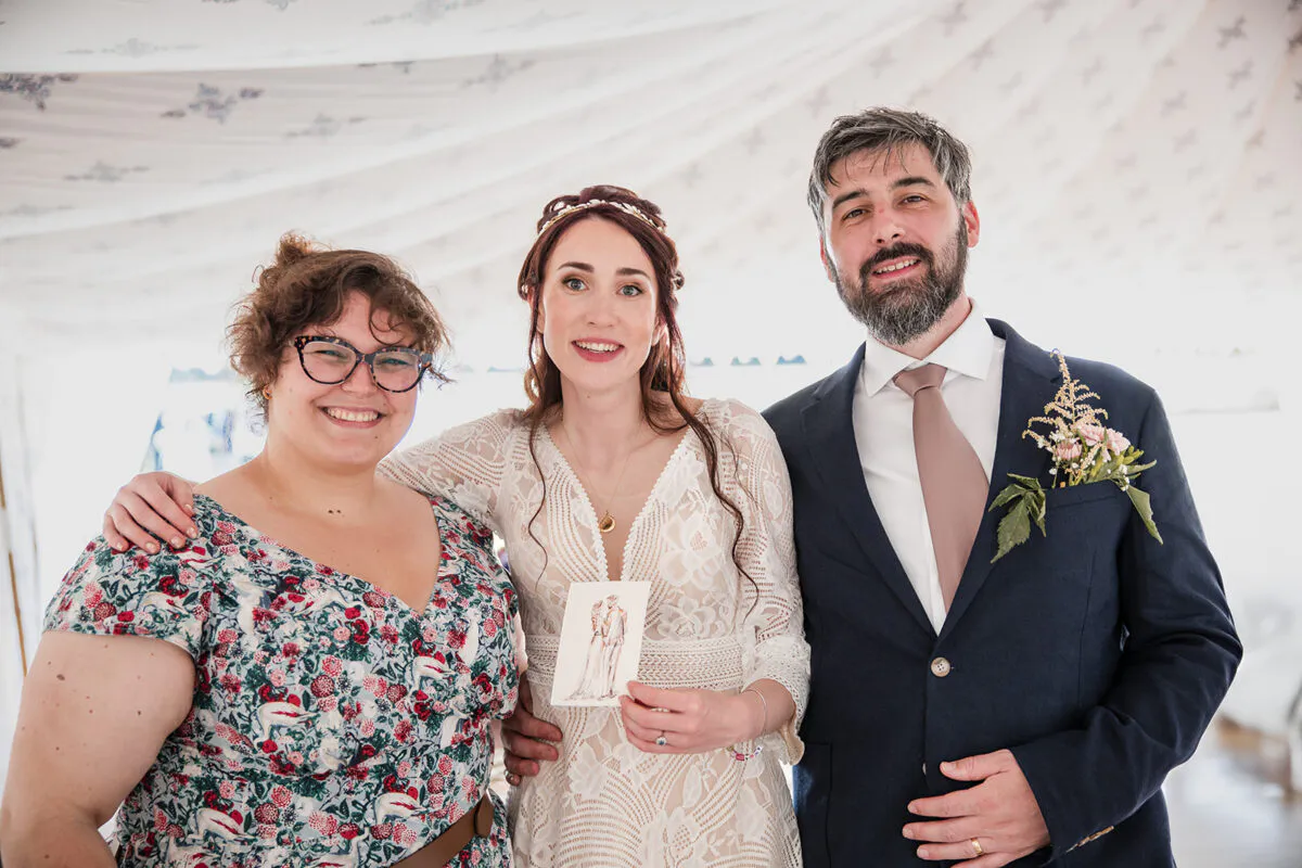 Bohemian Wedding near Winchester