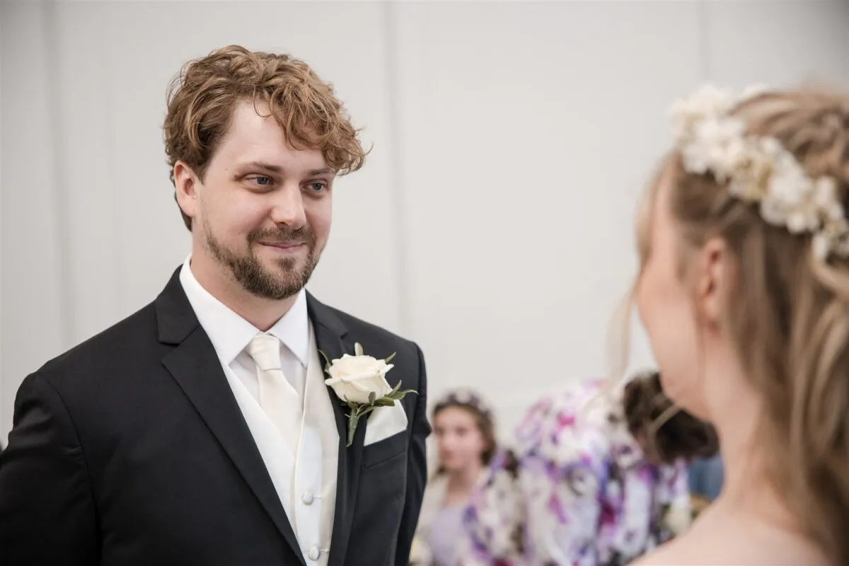 Intimate ceremony at Salisbury Registrar Office