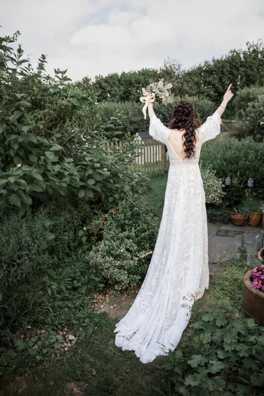 Bohemian Wedding near Winchester