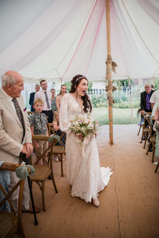 Bohemian Wedding near Winchester