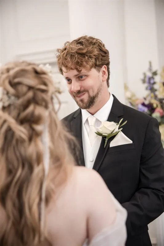 Intimate ceremony at Salisbury Registrar Office
