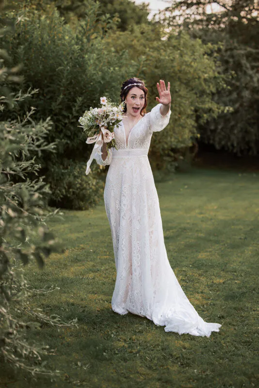Bohemian Wedding near Winchester