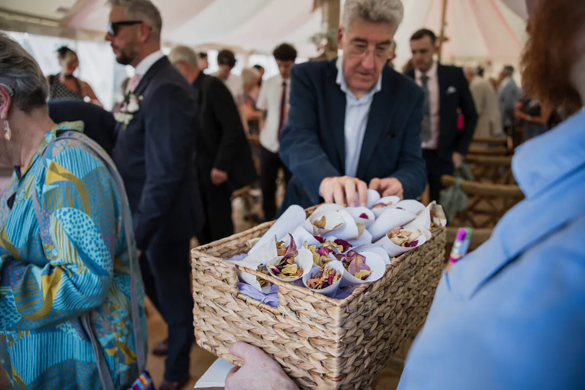 Bohemian Wedding near Winchester