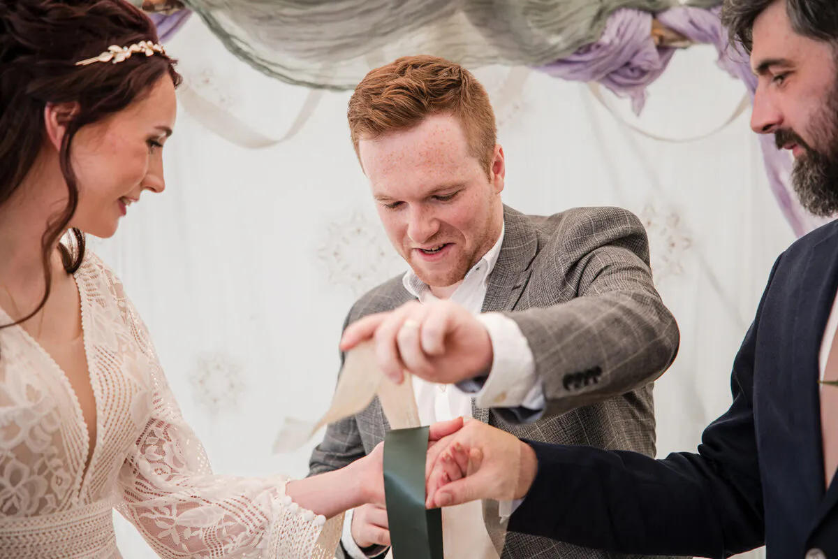 Bohemian Wedding near Winchester