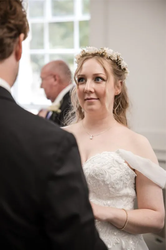 Intimate ceremony at Salisbury Registrar Office