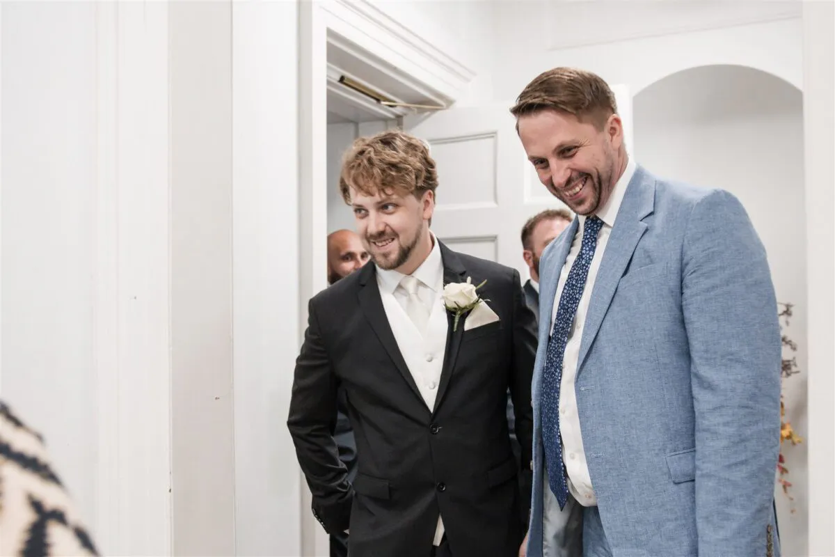 Intimate ceremony at Salisbury Registrar Office