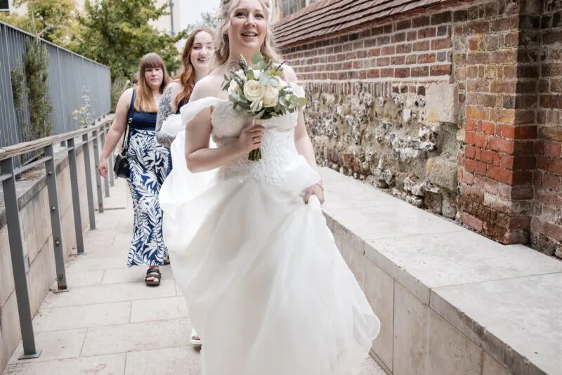 Intimate ceremony at Salisbury Registrar Office