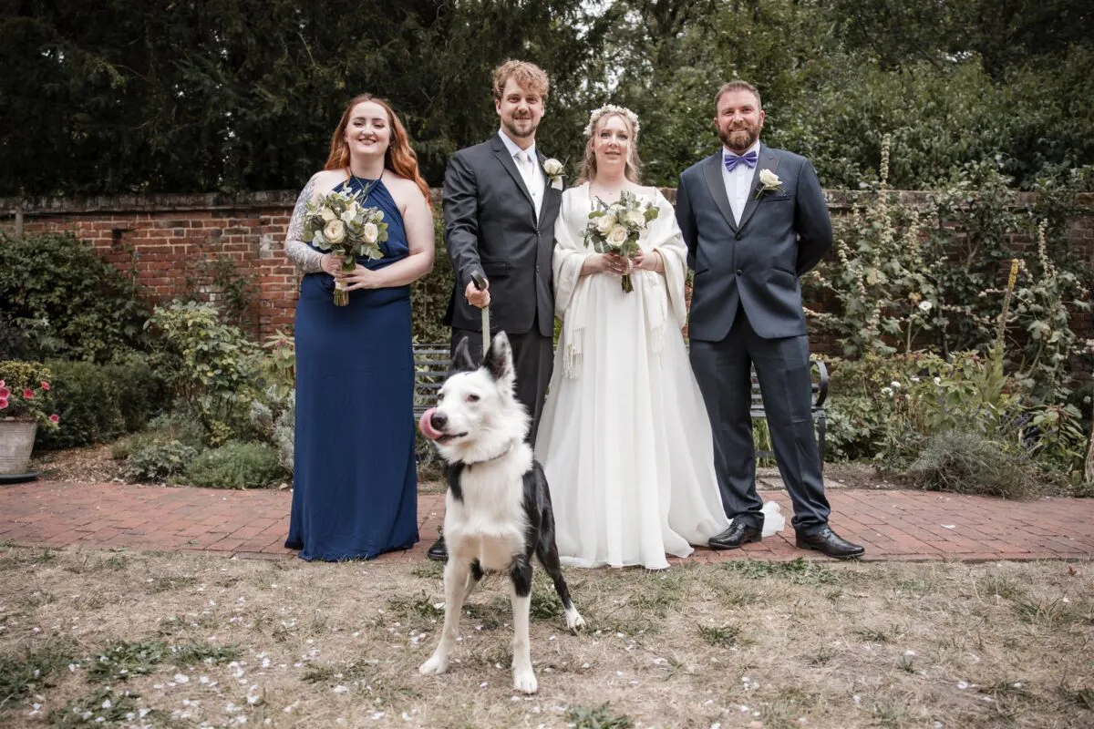 Intimate ceremony at Salisbury Registrar Office