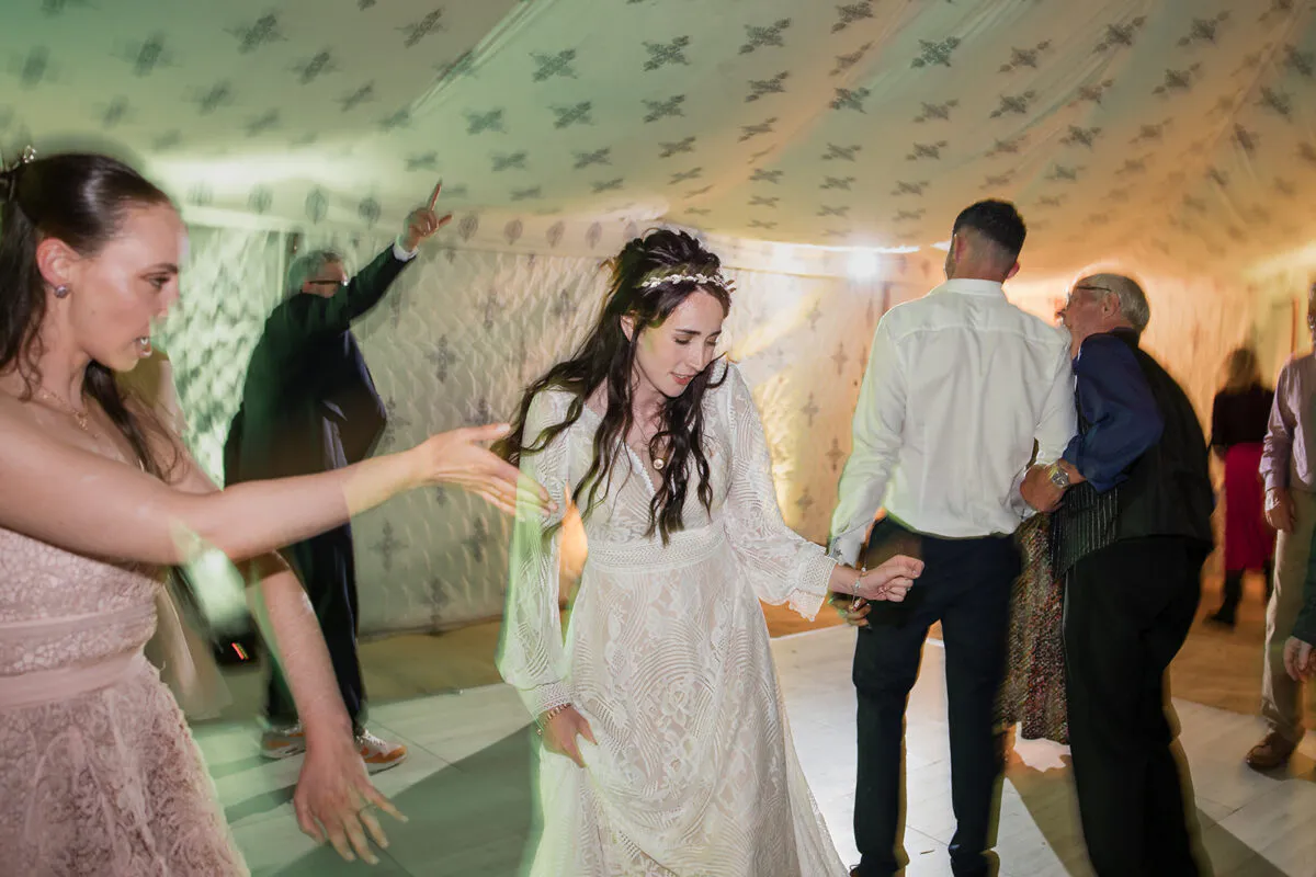Bohemian Wedding near Winchester