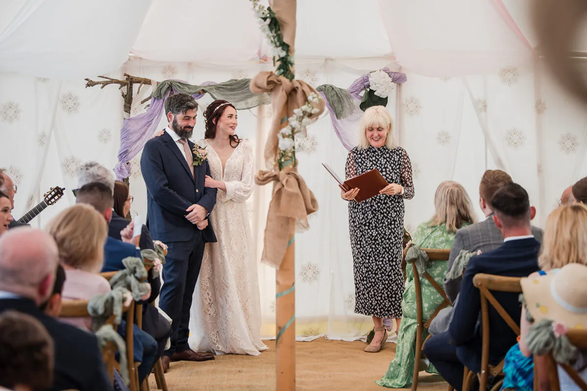 Bohemian Wedding near Winchester