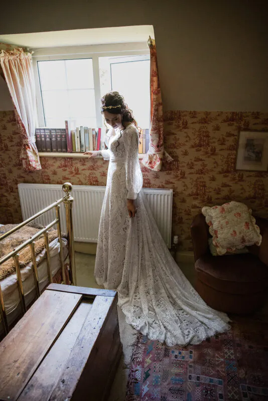 Bohemian Wedding near Winchester