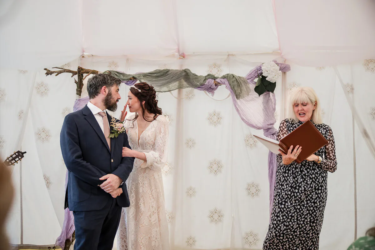 Bohemian Wedding near Winchester