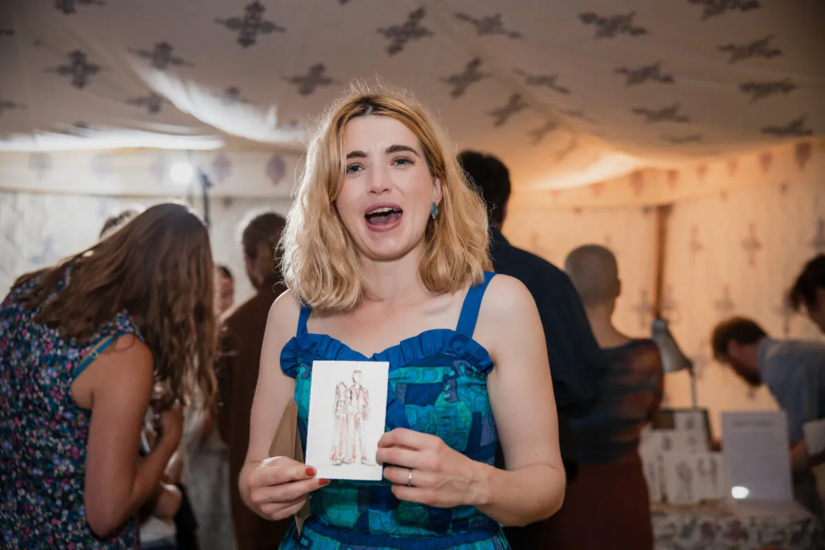 Bohemian Wedding near Winchester